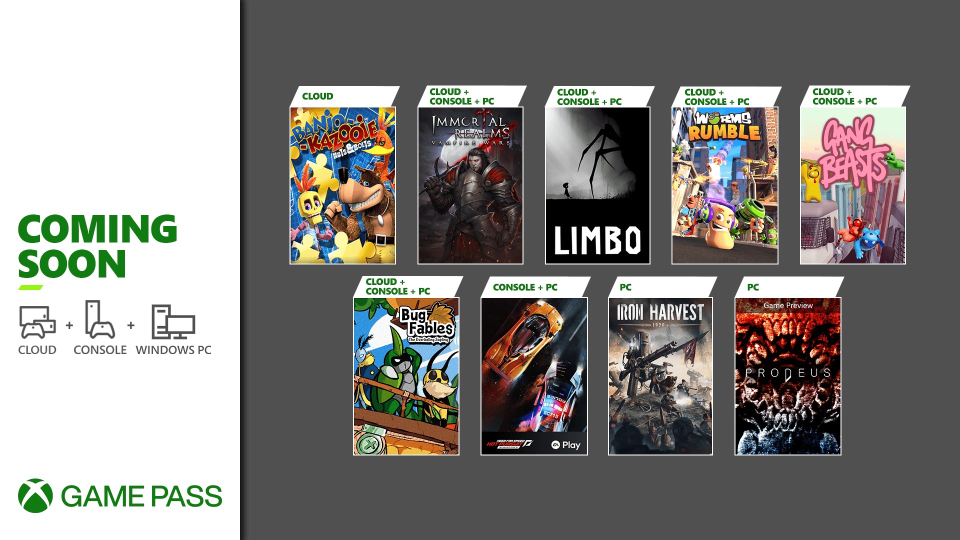 Xbox Game Pass: tra fine Giugno e Luglio 2021 1