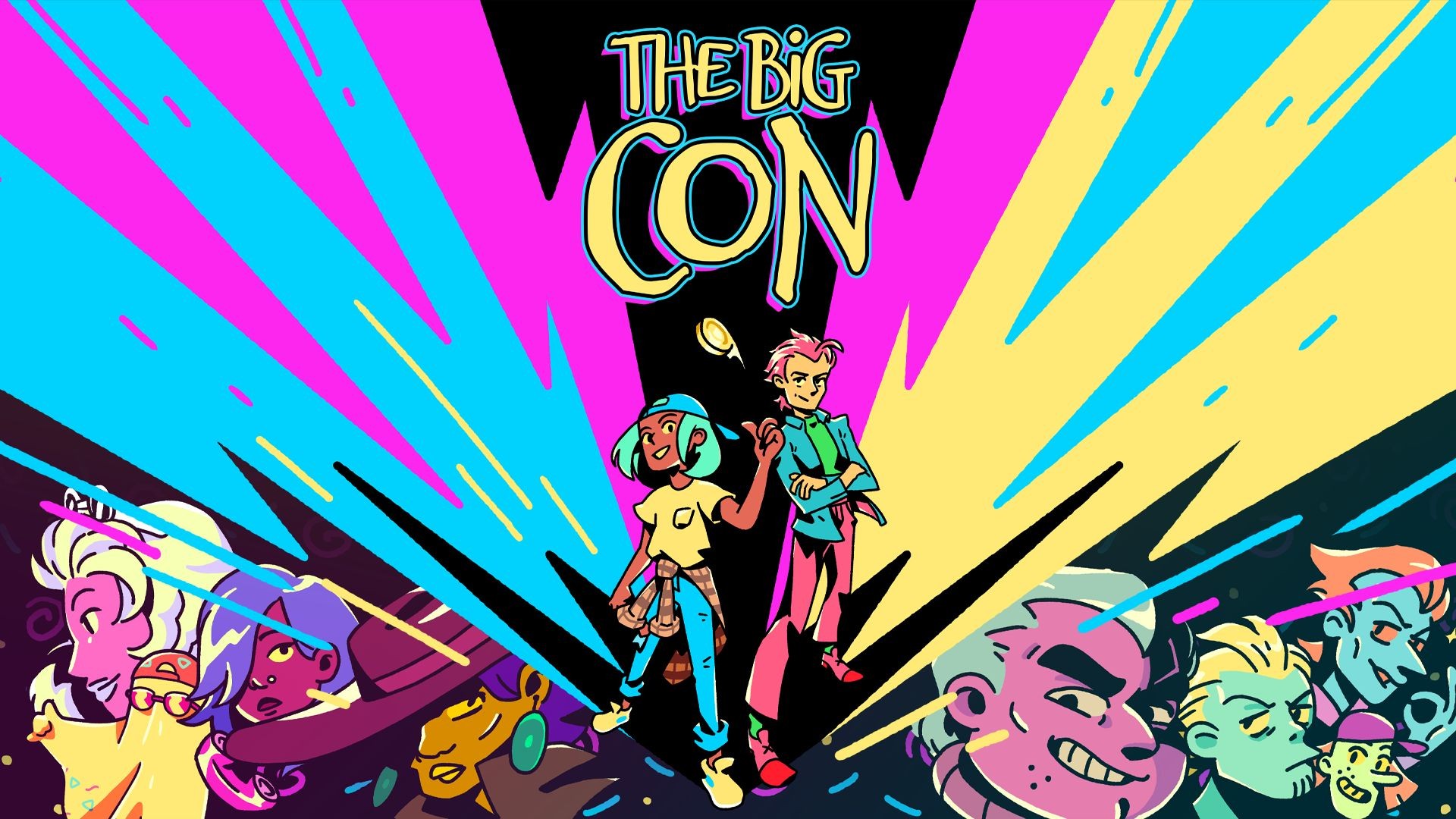 Video For Getting Nostalgic About Developing the ‘90s-themed The Big Con