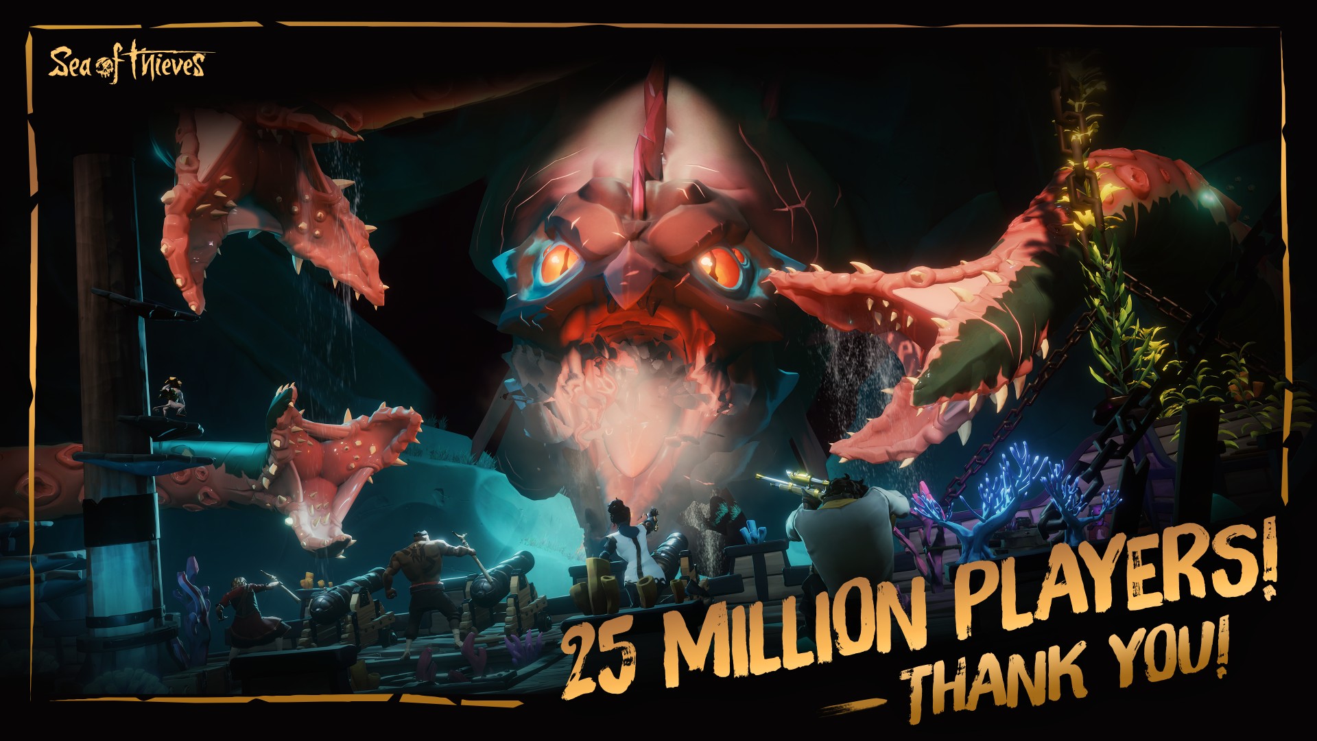 Sea of Thieves One Million Players Hero Image
