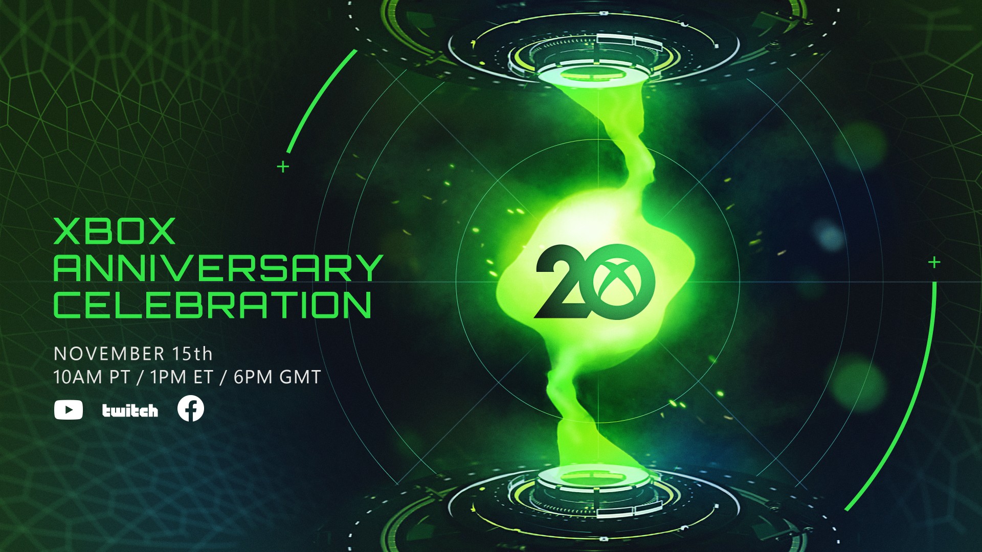 Xbox Anniversary Save the Date Image