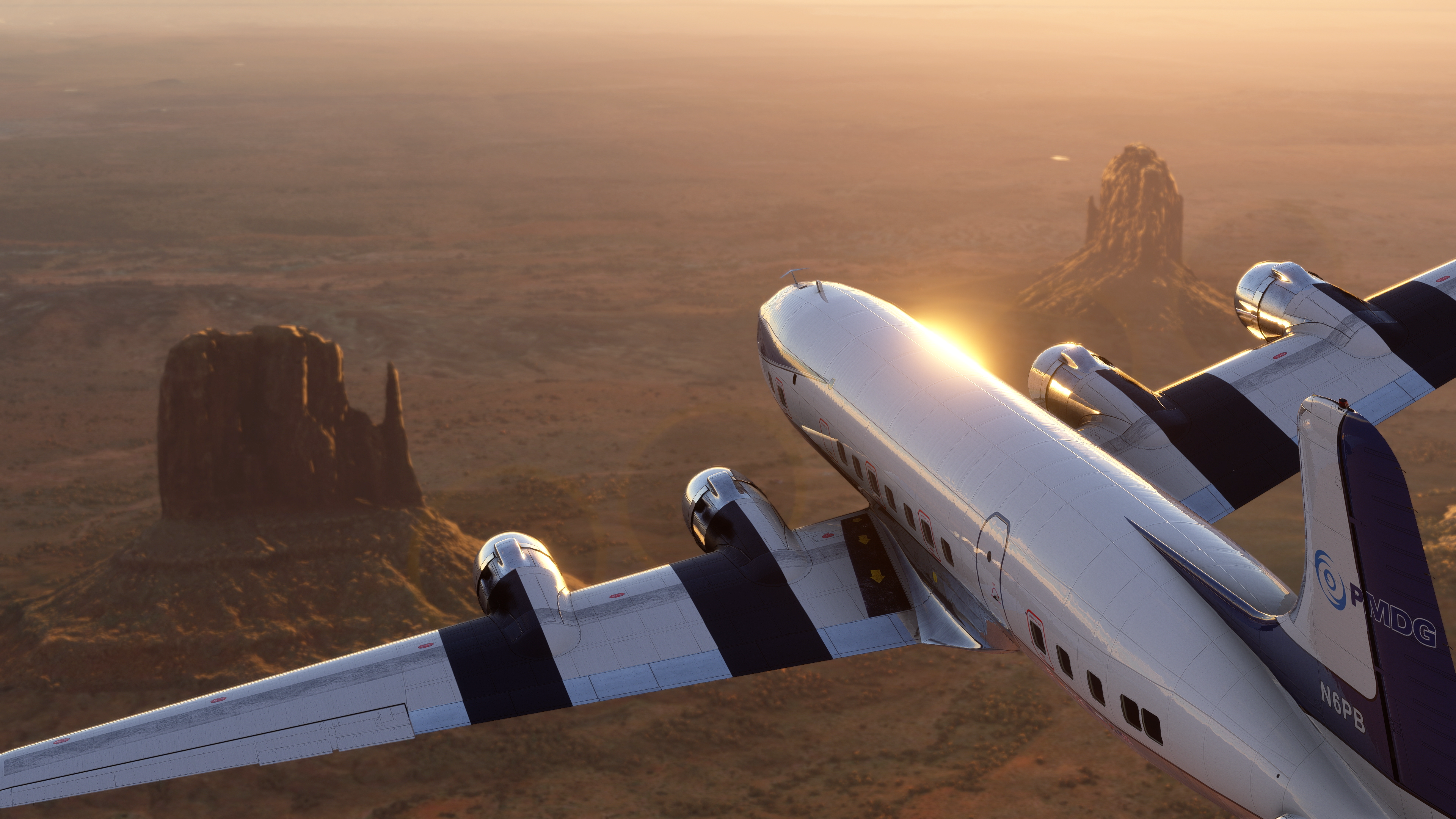 Microsoft Flight Simulator – PMDG Douglas DC-6
