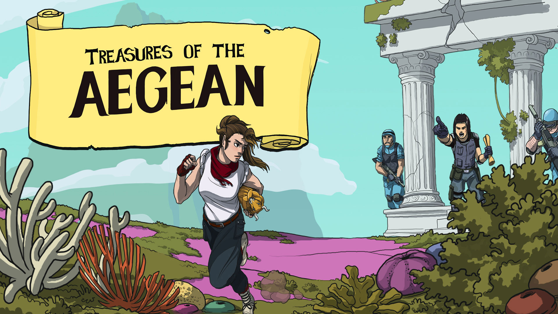 Video For Treasures of the Aegean, a Time Loop Action Adventure, Available Now