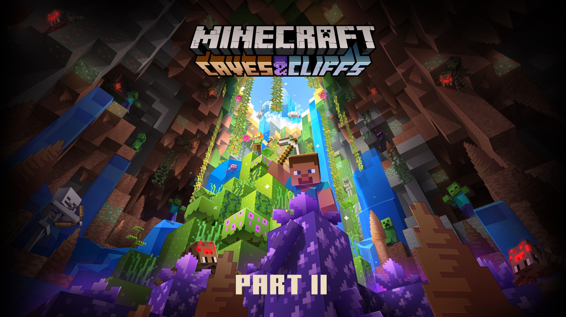Minecraft Caves & Cliffs: Part II is Available Now