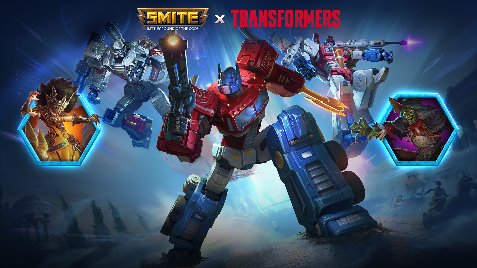 Fractie aankleden Elk jaar Transformers Roll Out in the November Smite Update - Xbox Wire