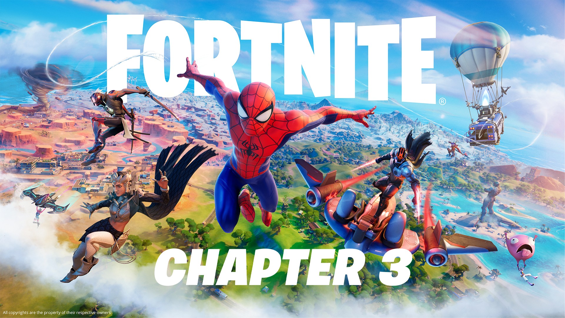 Welcome to Fortnite Battle Royale Chapter 3 – Season 1: Flipped