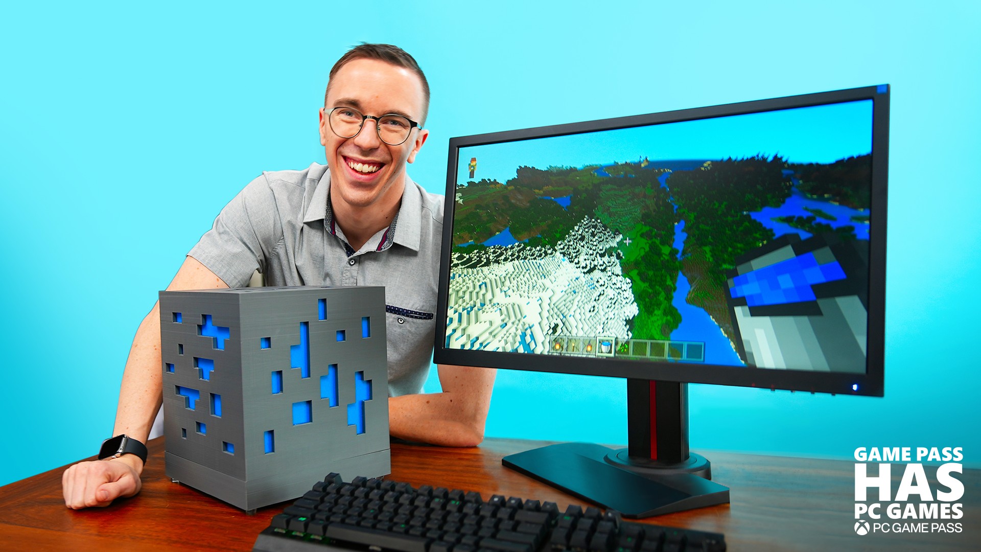 Game Pass includes PC games - PC Builder series: Minecraft