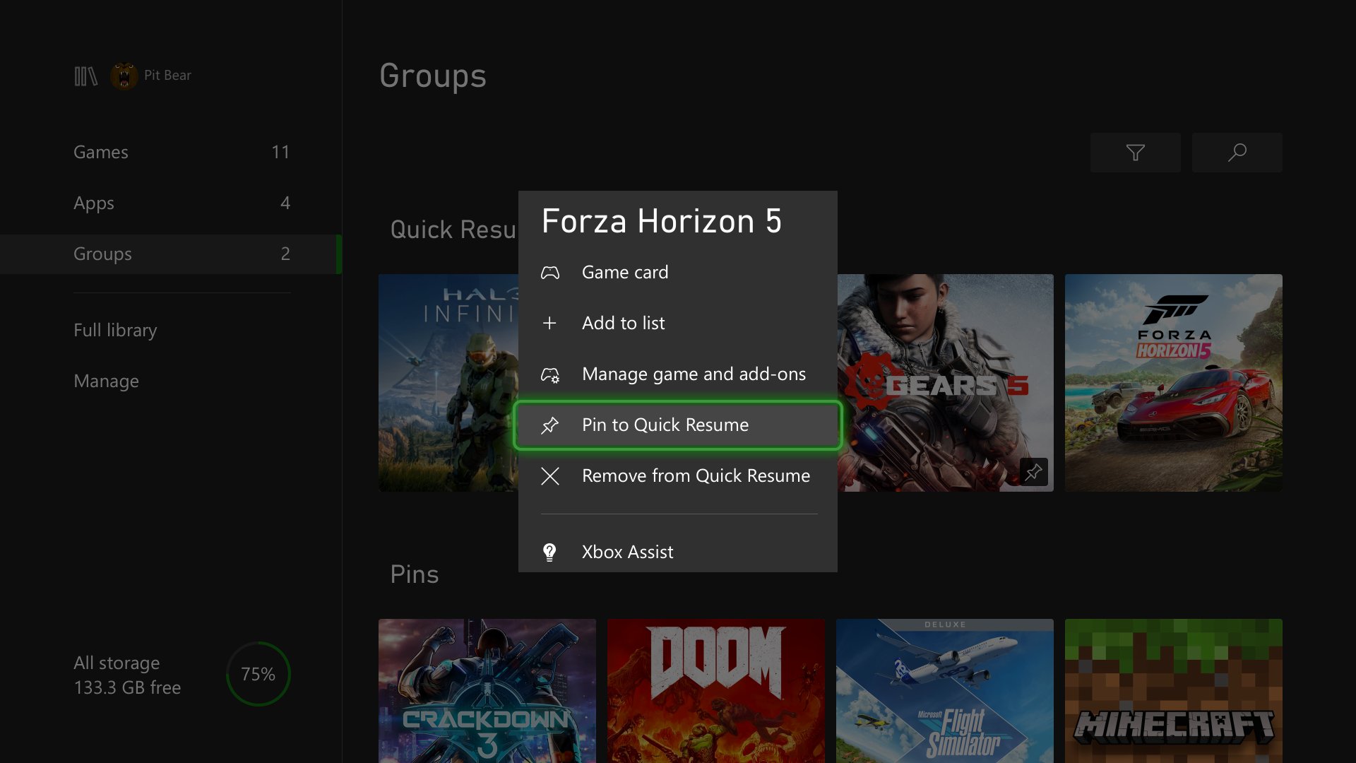 gehandicapt voorbeeld Aannemelijk March Xbox Update: Pin to Quick Resume, Controller and Audio updates, and  More - Xbox Wire