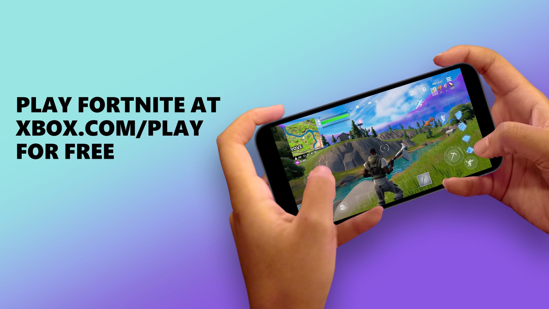 Video For Play Fortnite on iOS, iPadOS, Android Phones and Tablets, and Windows PC with Xbox Cloud Gaming for Free