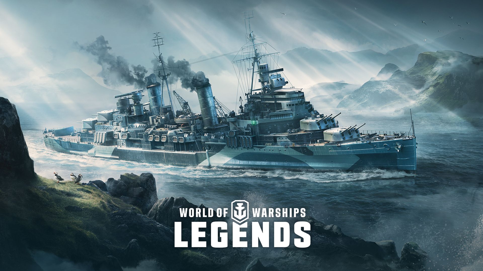 World of Warships Legends Key Art