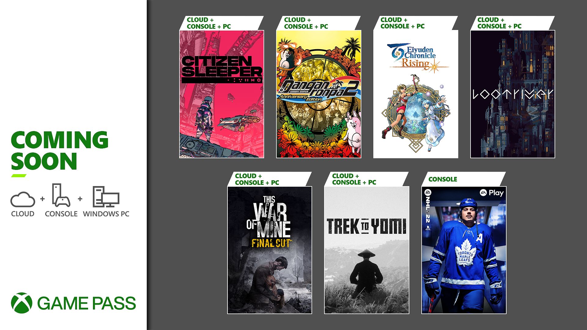 Image of Xbox Game Pass may 2022 games