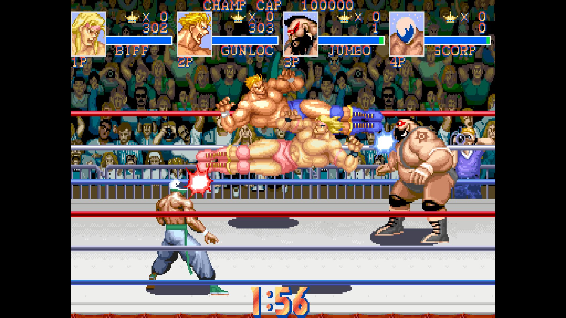 Saturday Night Slam Masters (1993) Screenshot