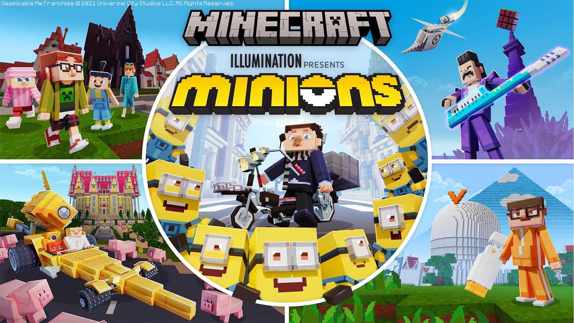 Minecraft Minions Key Art