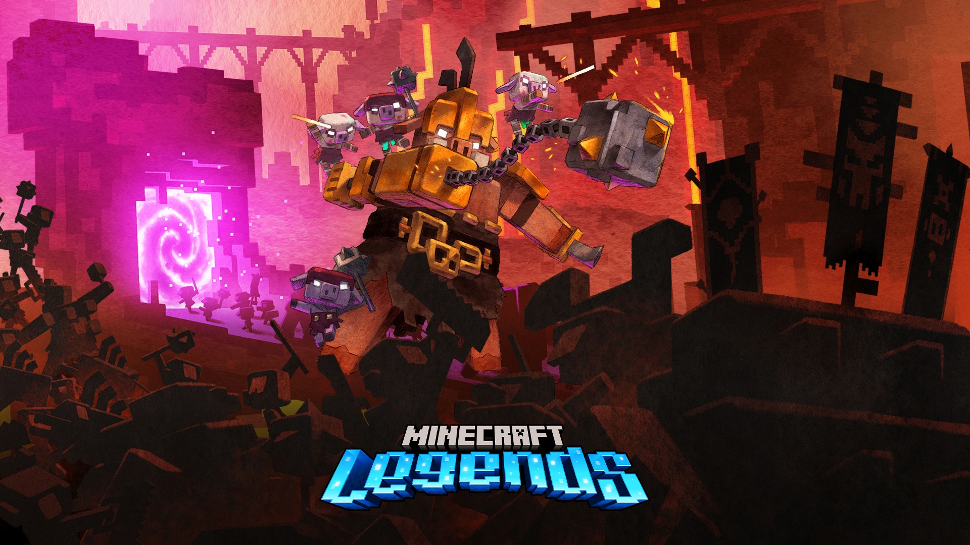 Minecraft Legends Trailer Hero Image