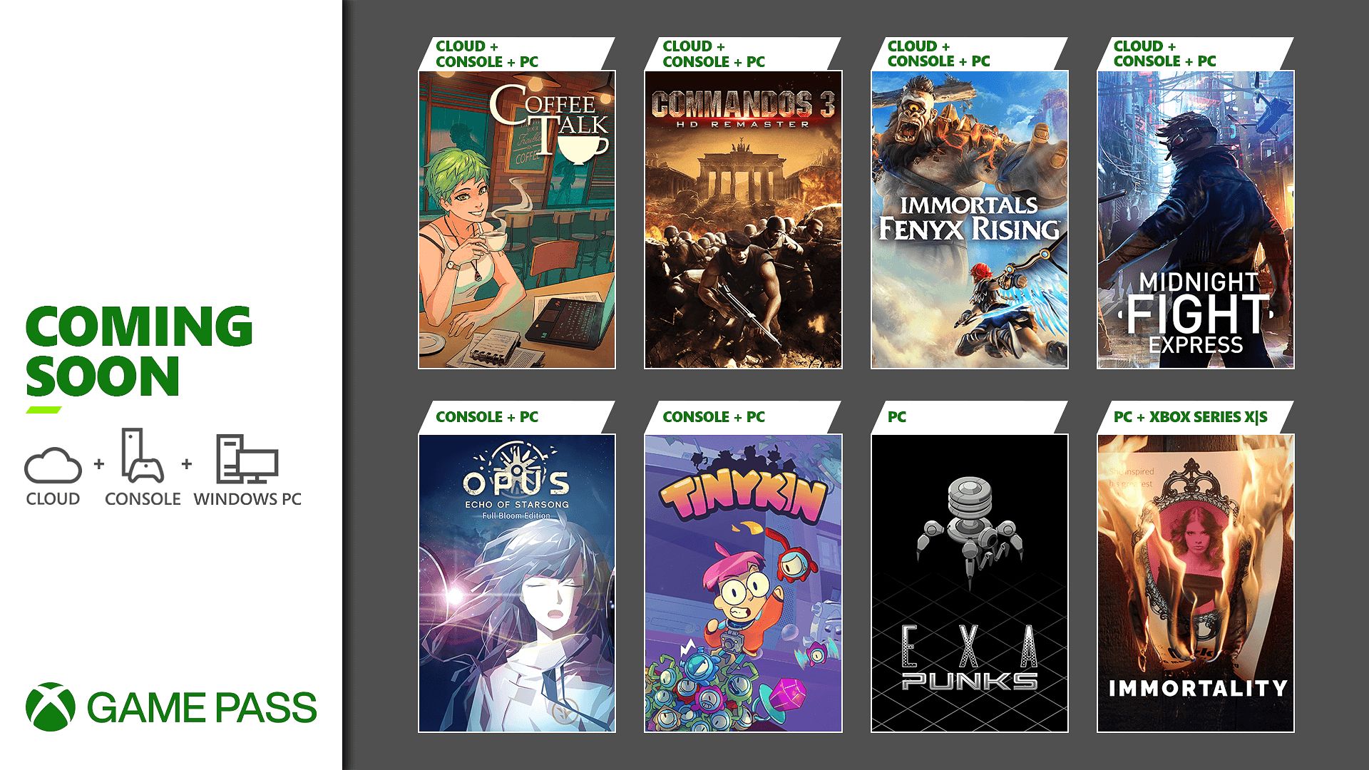 Xbox Game Pass - Mid August