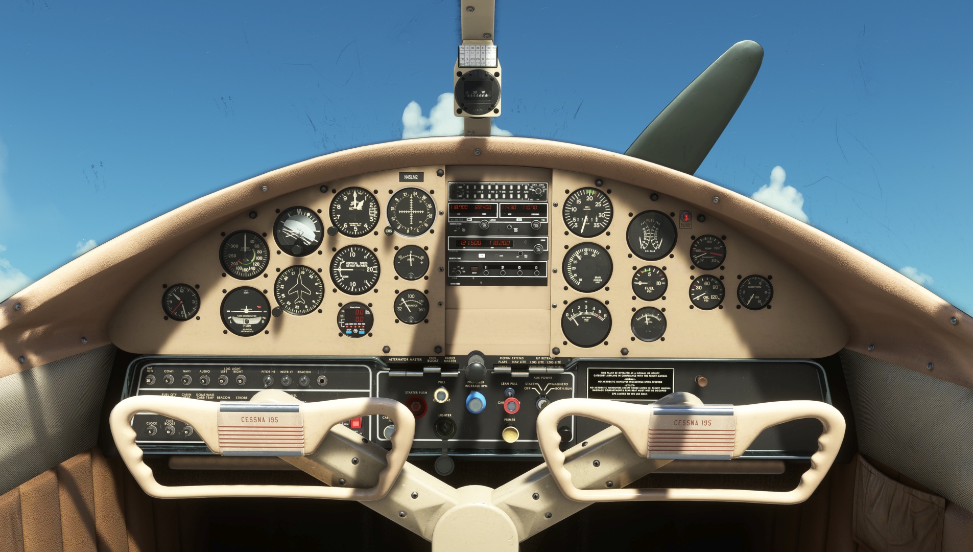Microsoft Flight Simulator - Local Legend VII: Cessna 195 Businessliner Screenshot