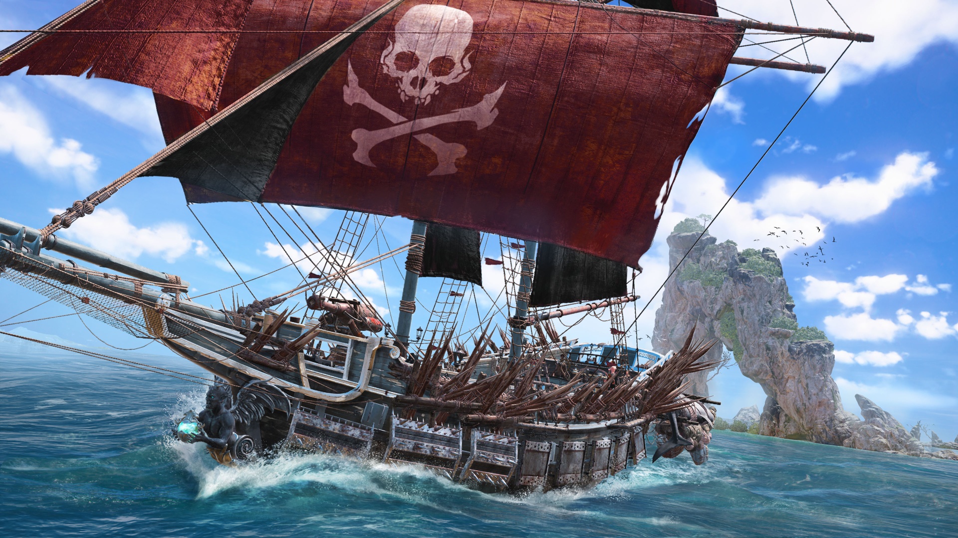 Skull and Bones developers unveiled a new trailer dedicated to naval  battles and ship customization
