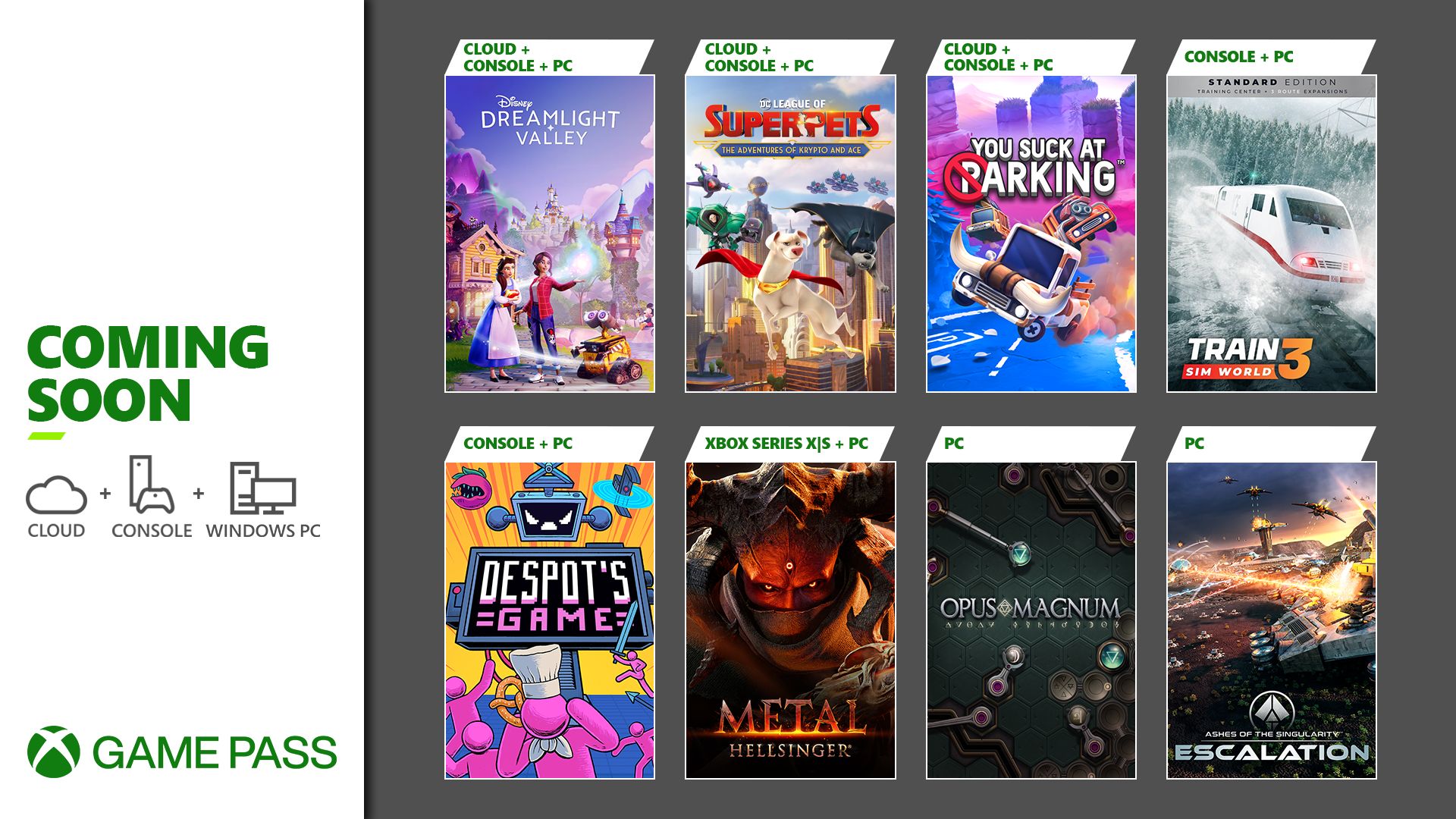 Xbox Game Pass - September Wave 1