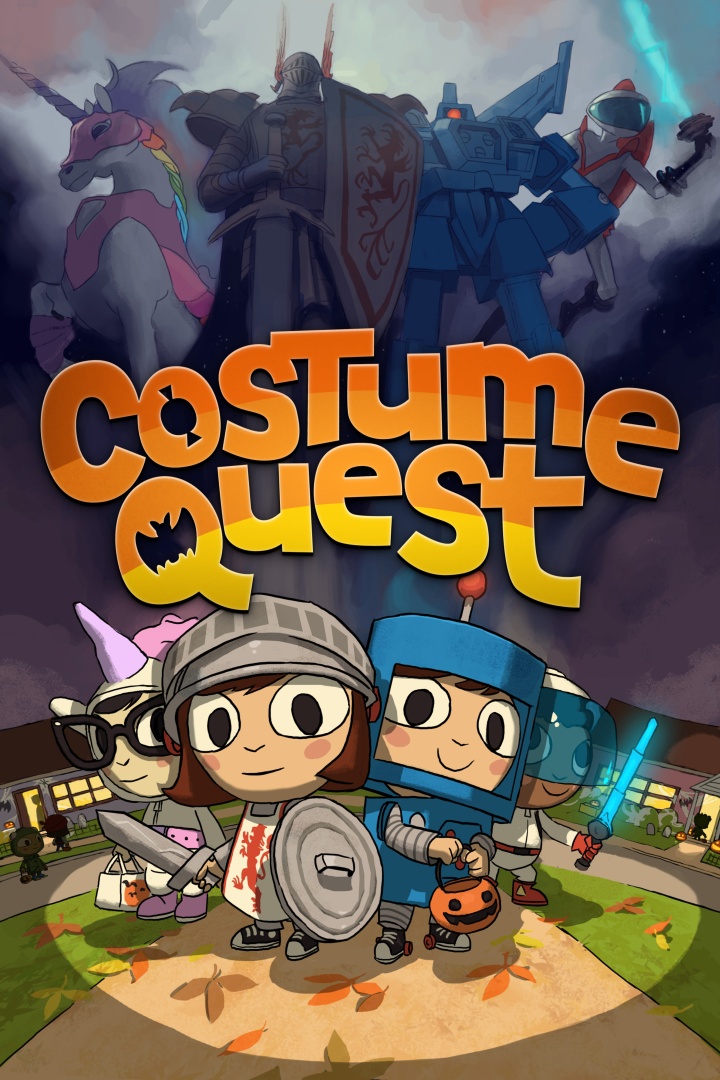 Costume Quest Box Art Asset