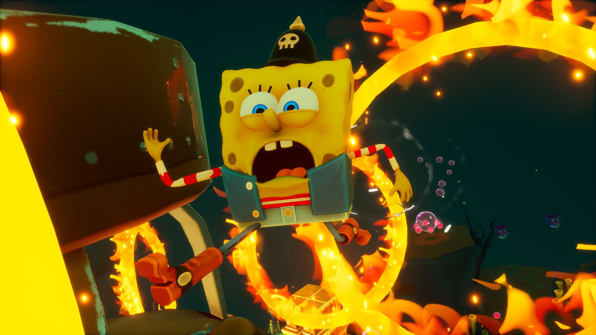Restore the Very Fabric of the Universe in SpongeBob SquarePants: The Cosmic Shake, Available Now for Xbox