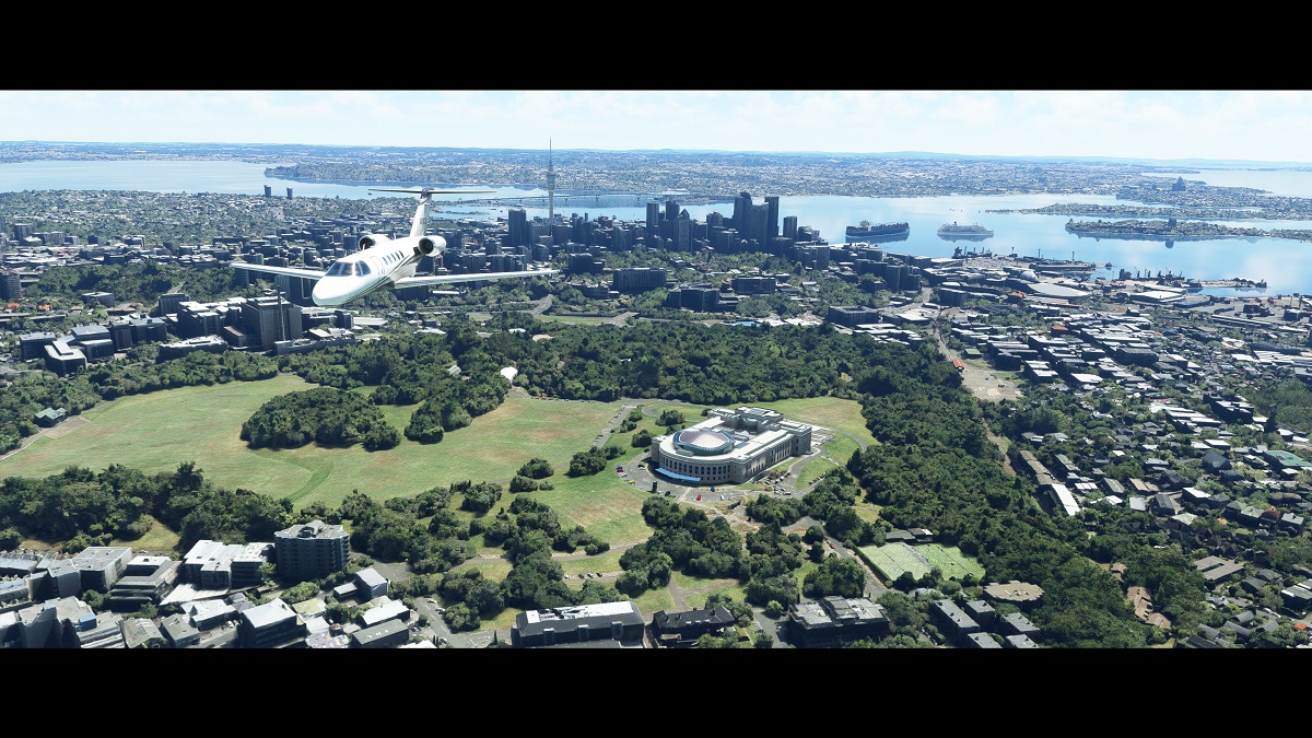 Microsoft Flight Simulator New Zealand screen shot