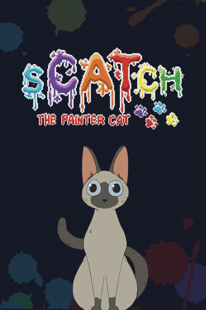 sCATch: The Painter Cat Box Art