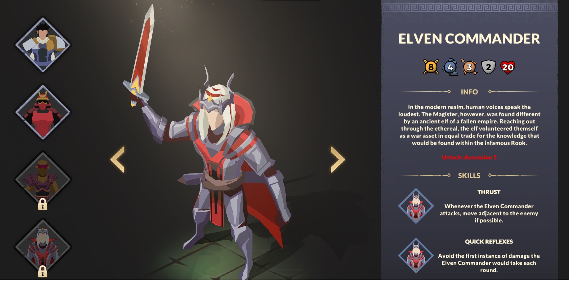 Elven commander