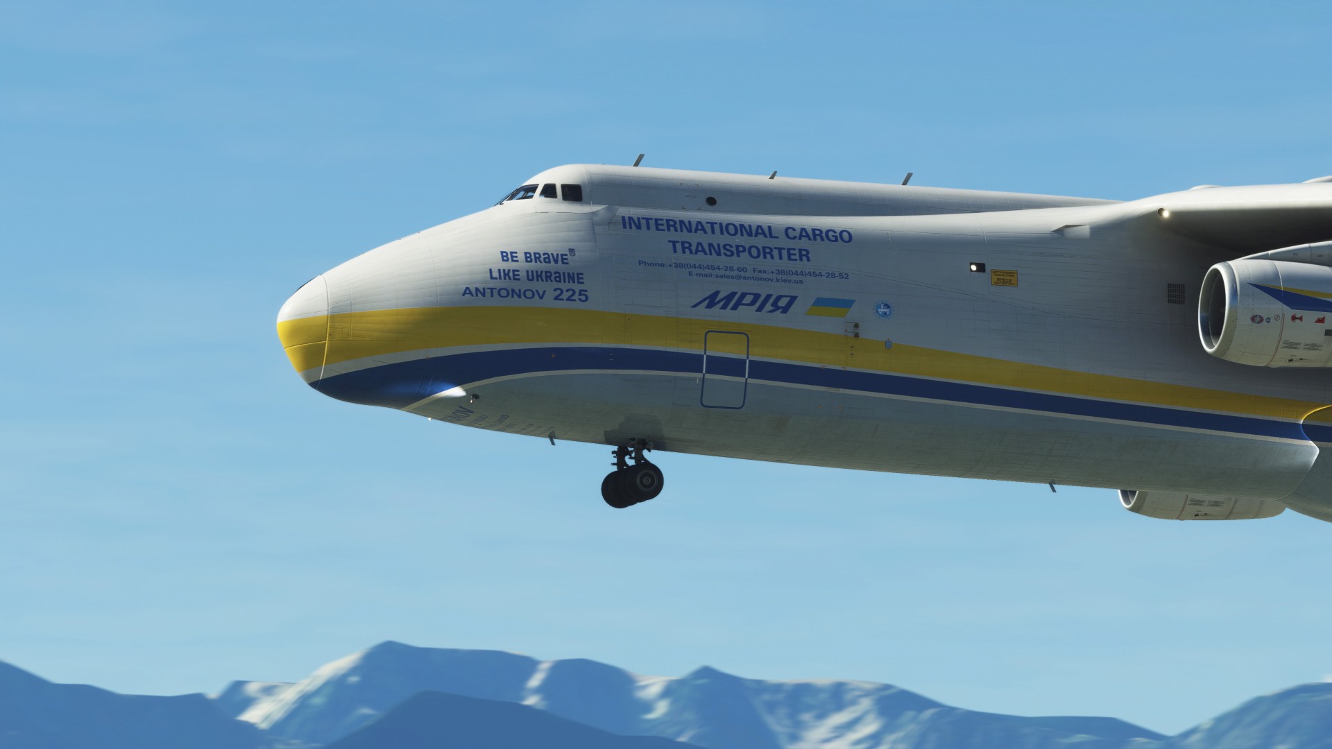 Microsoft Flight Simulator - Antonov An-225 “Mriya” Screenshot