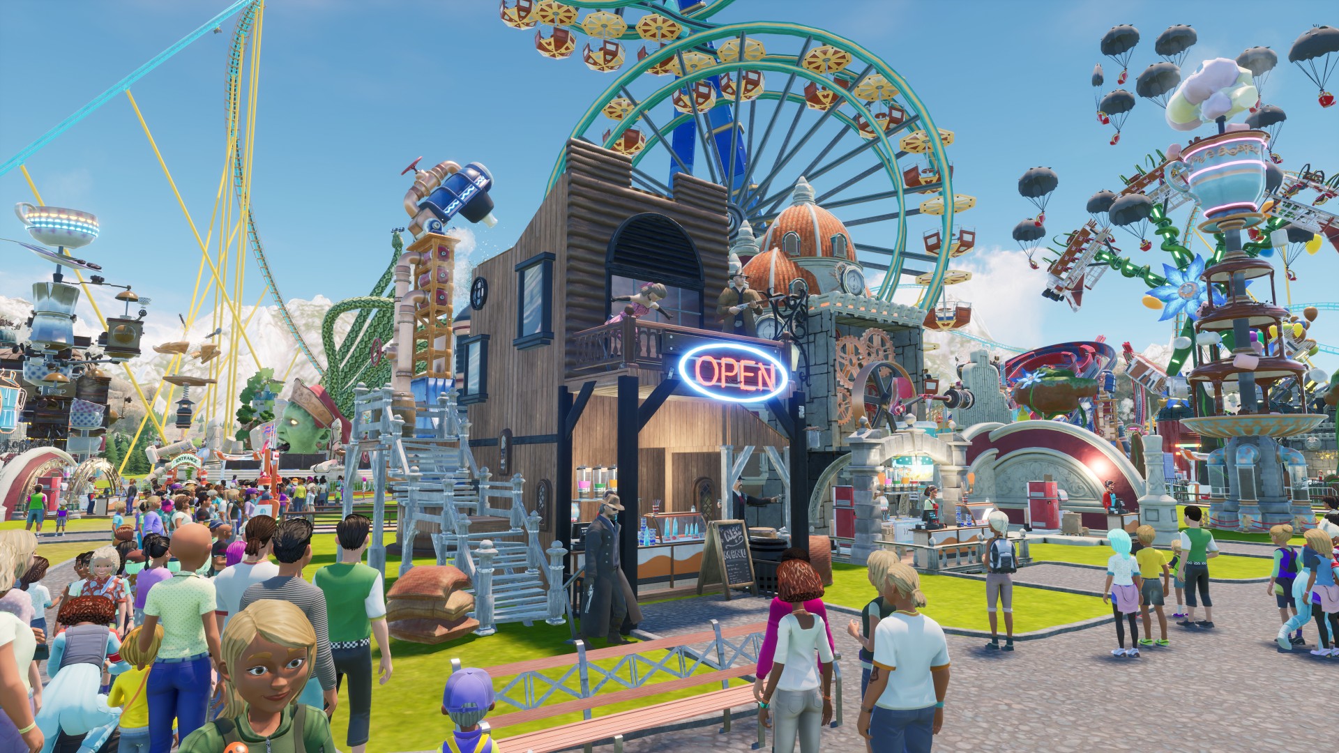 The best theme park games 2023