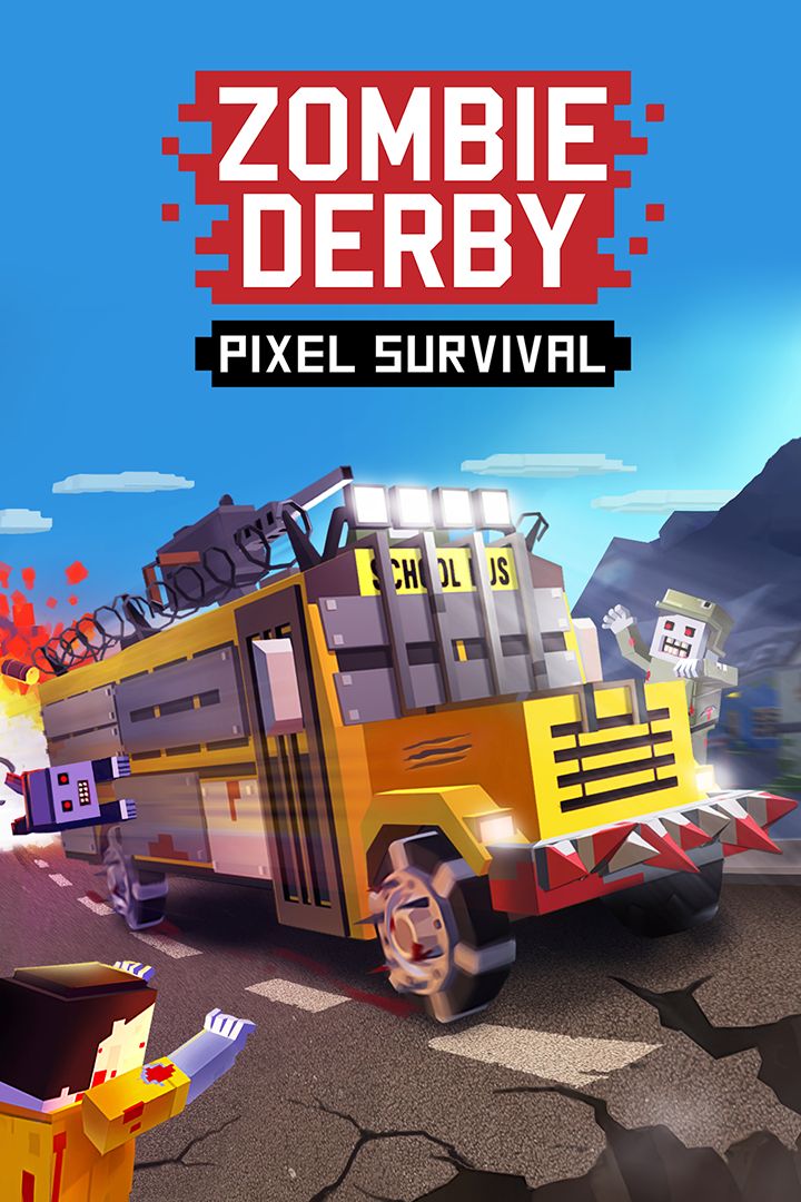 Zombie Derby: Pixel Survival Box Art Asset