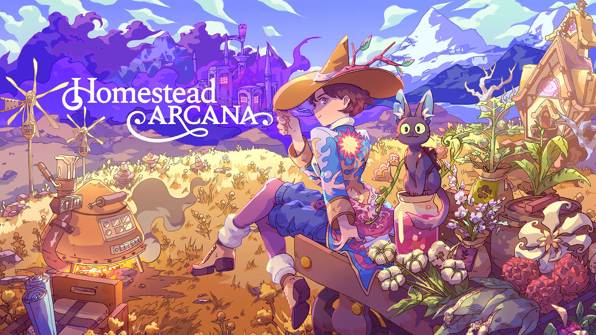 Become a Farming Witch in Homestead Arcana, Out Today