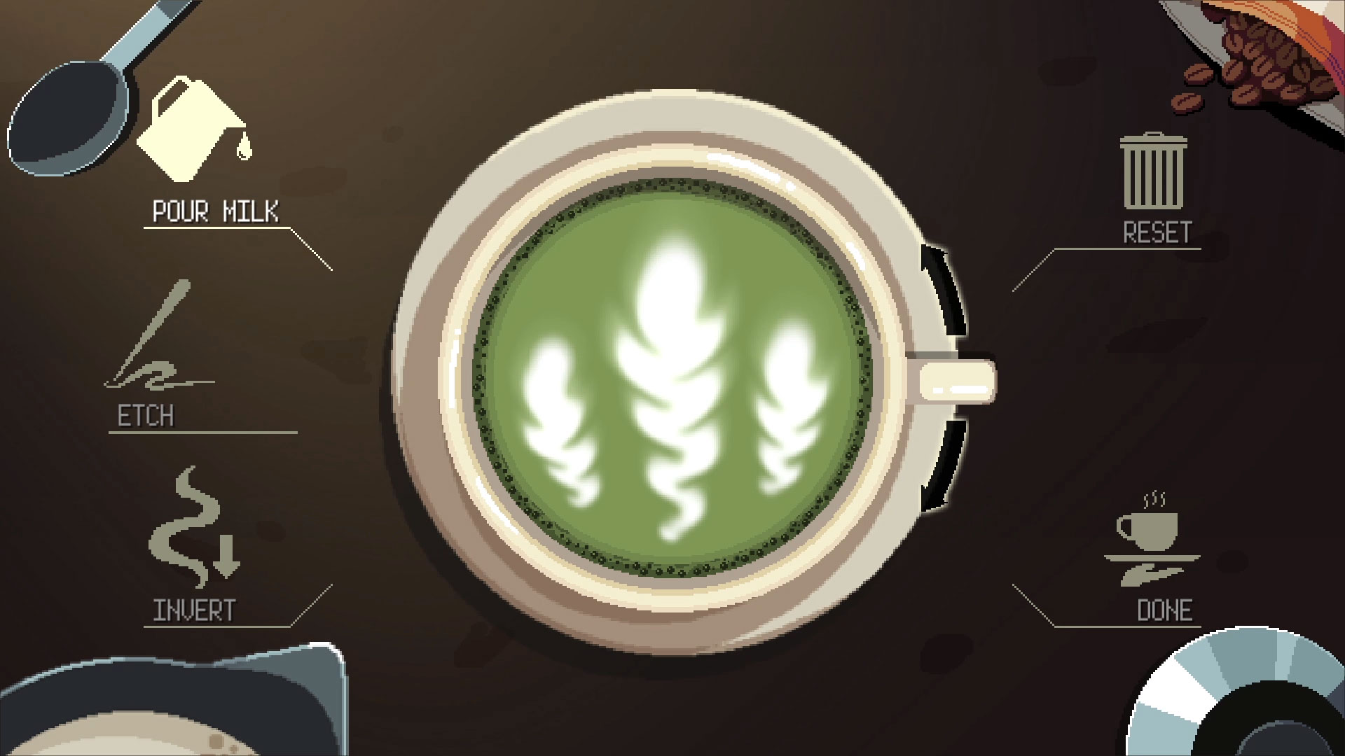 coffee talk green latte