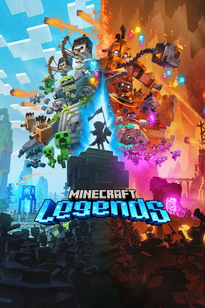 Minecraft Legends Box Art Asset