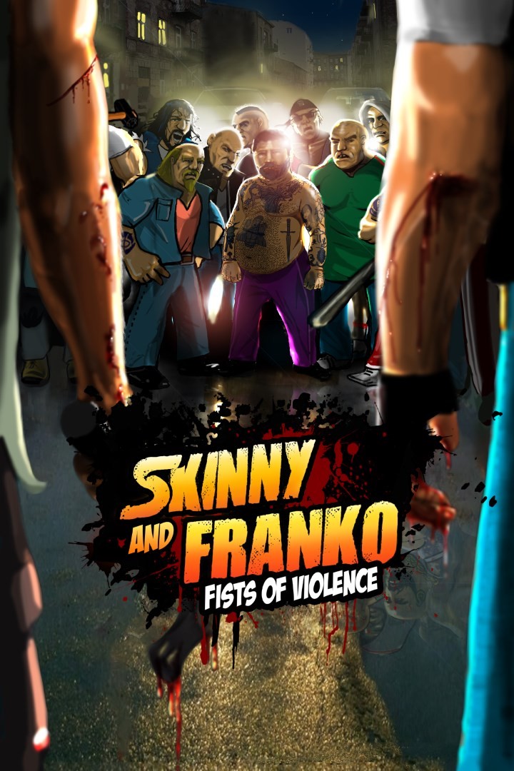 Skinny and Franko: Fists of Violence Box Art Asset