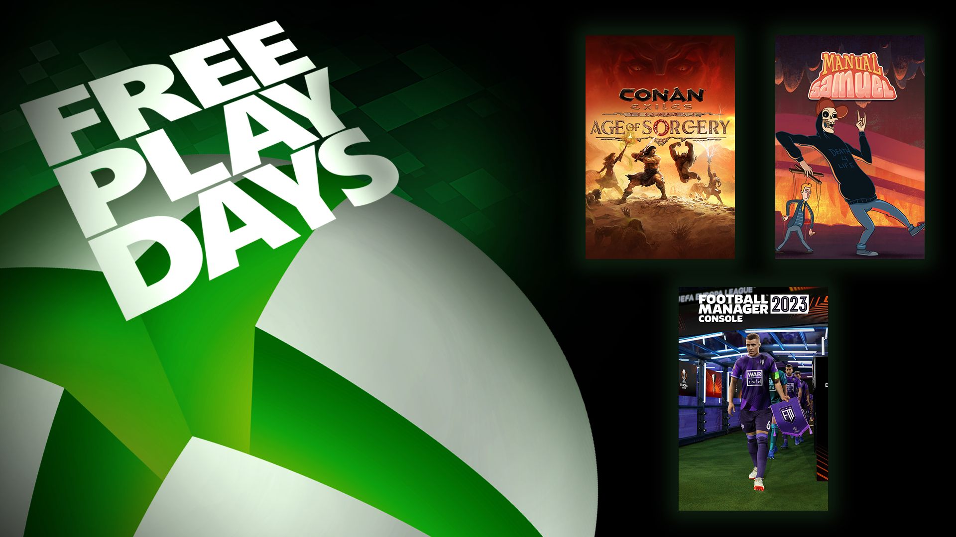 Xbox Free Play Days: Tee off, slay monsters, and more this weekend