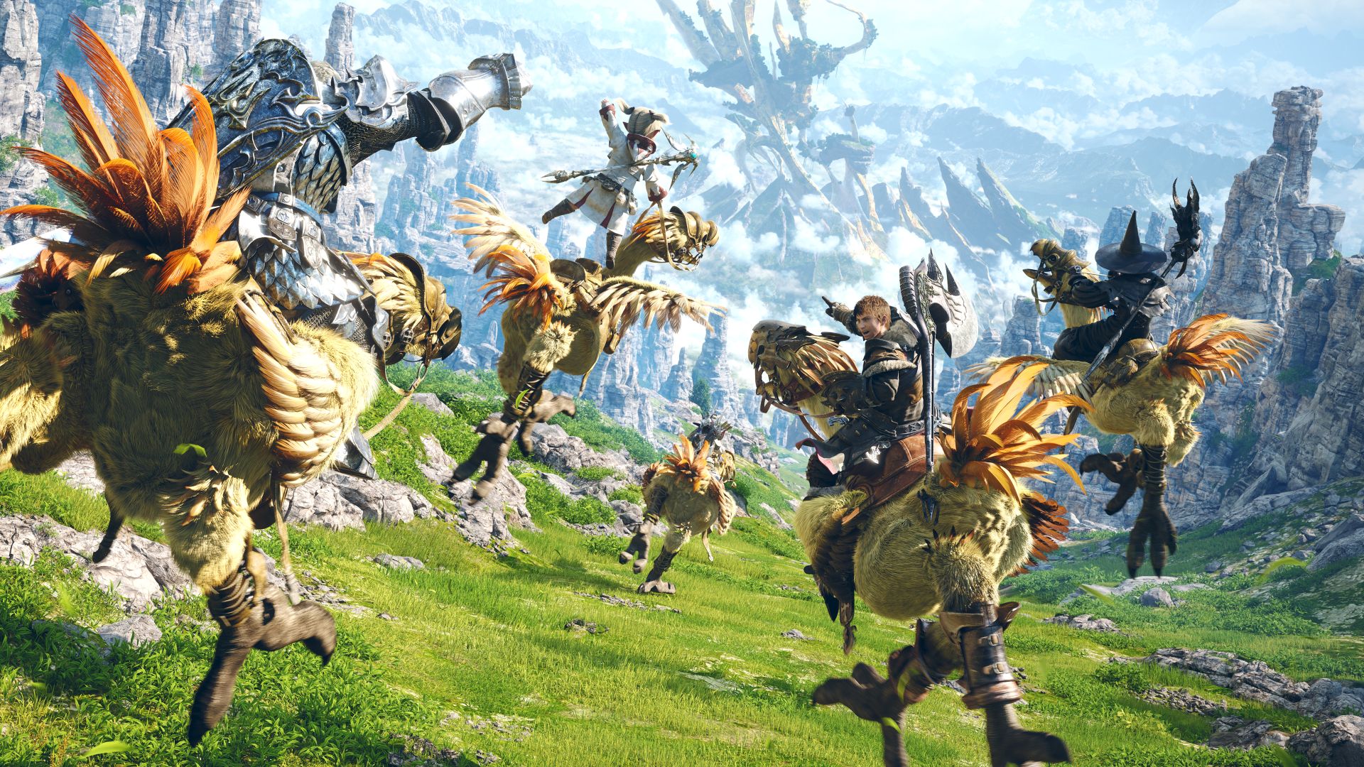 Final Fantasy 14 צילום מסך מקוון
