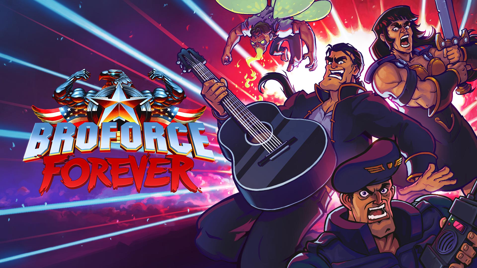 Meet Broforce Forever’s Outrageous New Playable Heroes