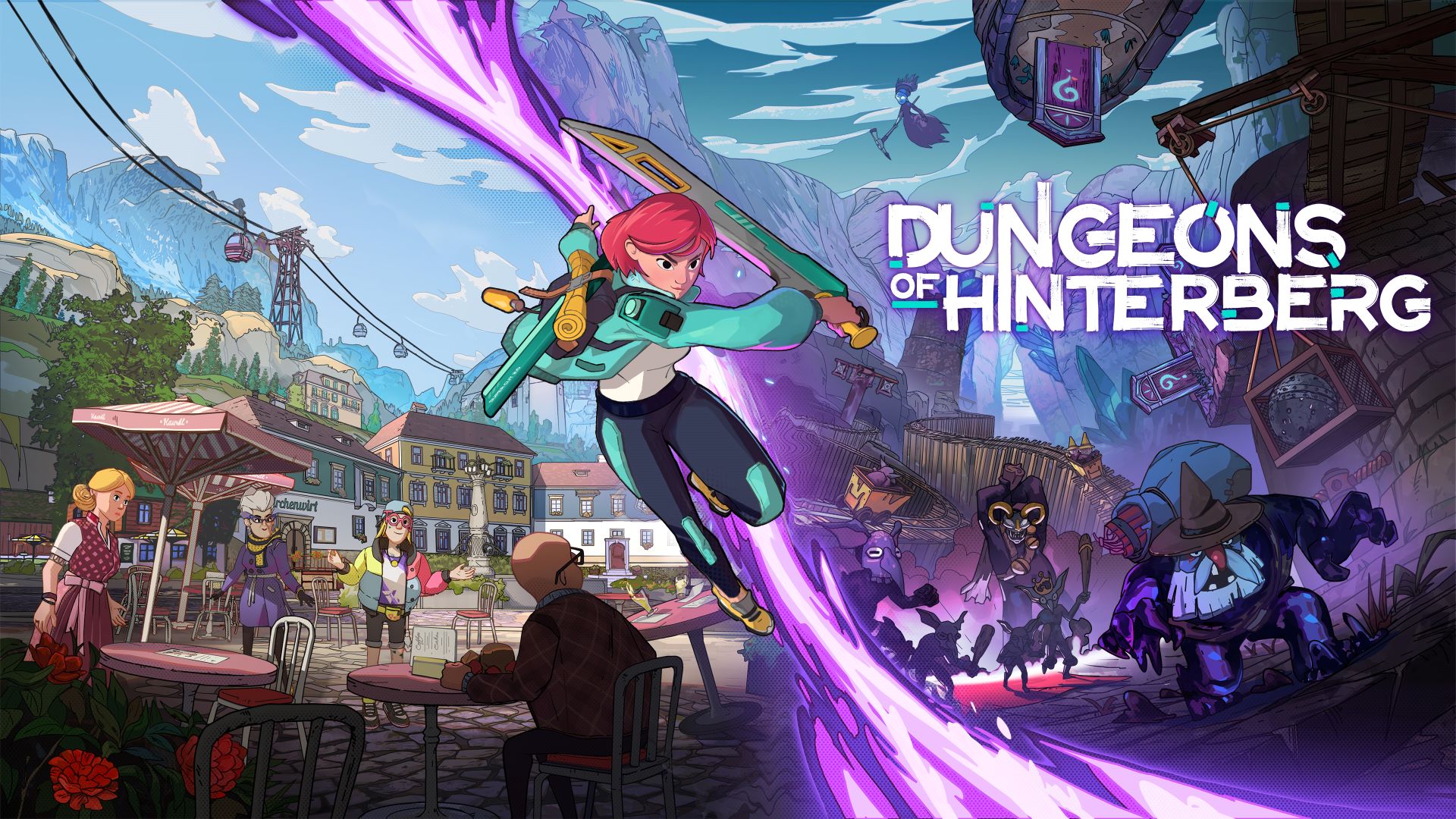 Dungeons of Hinterberg, A Social-Sim/Adventure That Feels Like a Vacation 
