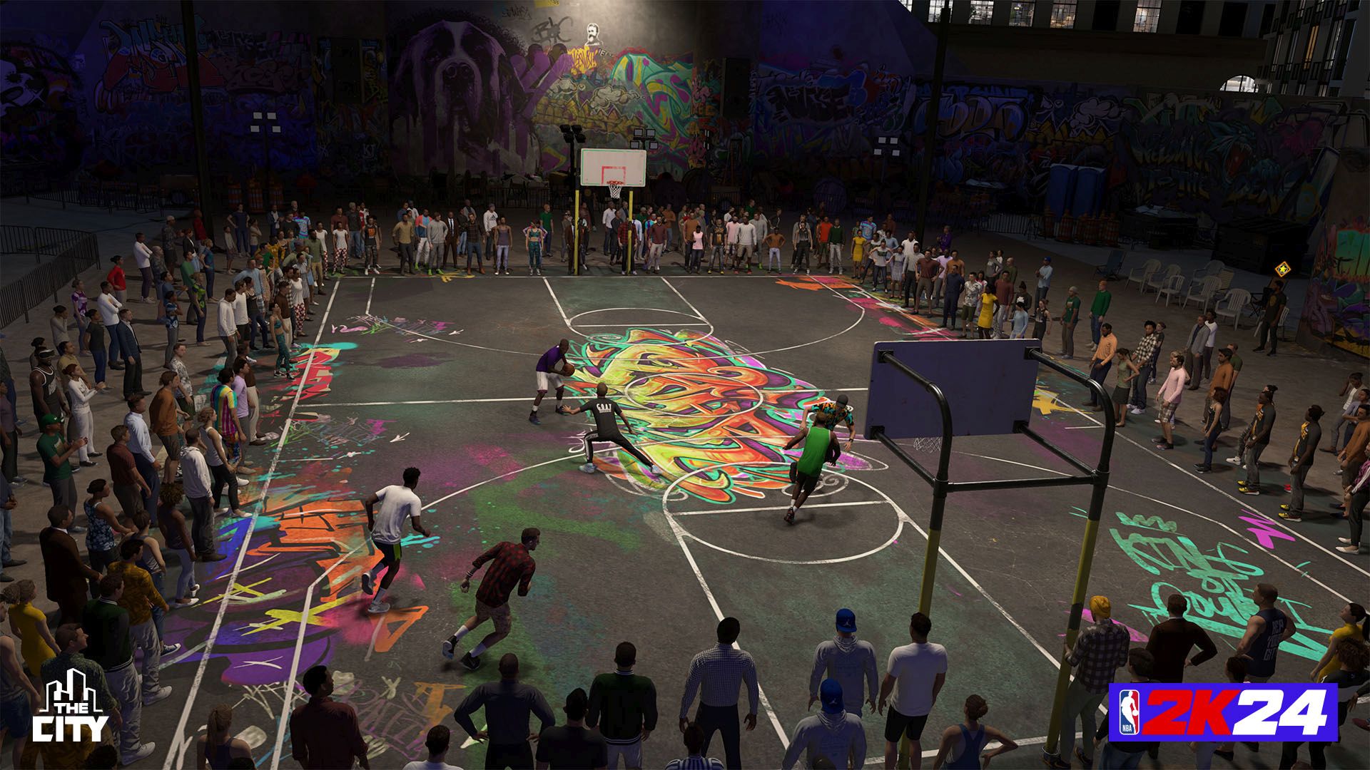 NBA 2K24 Challenge Rival Teams and Bosses at the Streetball Courts in The City