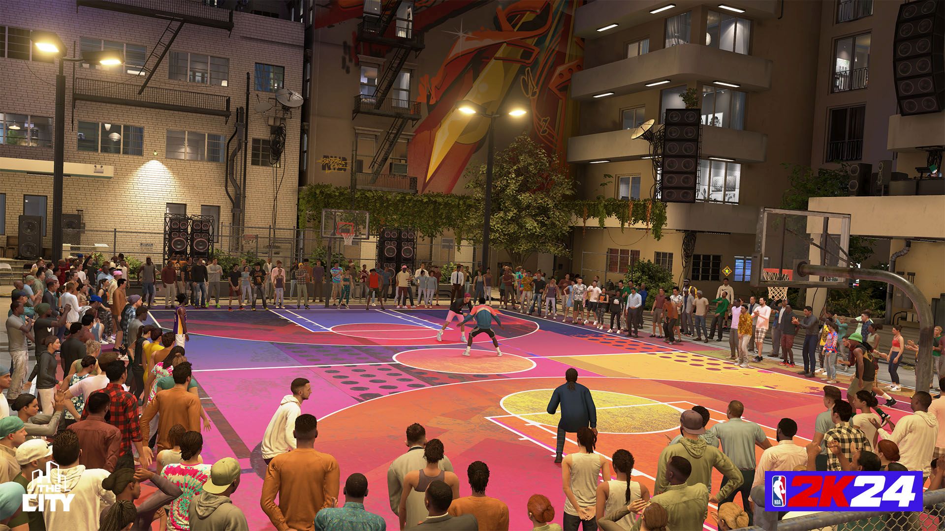 NBA 2K24 Challenge Rival Teams and Bosses at the Streetball Courts in The City