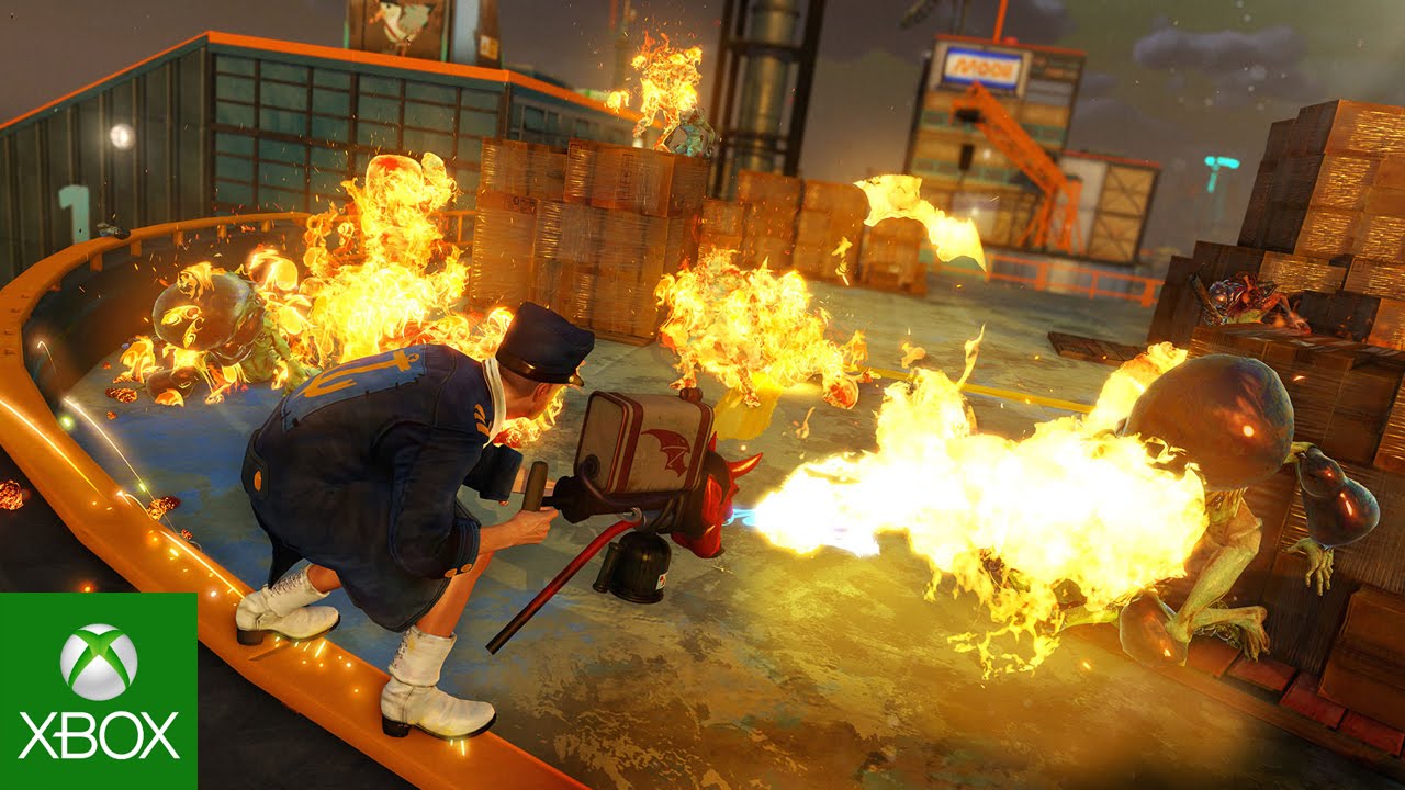 Video For Stay Slick with Sunset Overdrive’s The Mystery of the Mooil Rig Add-on