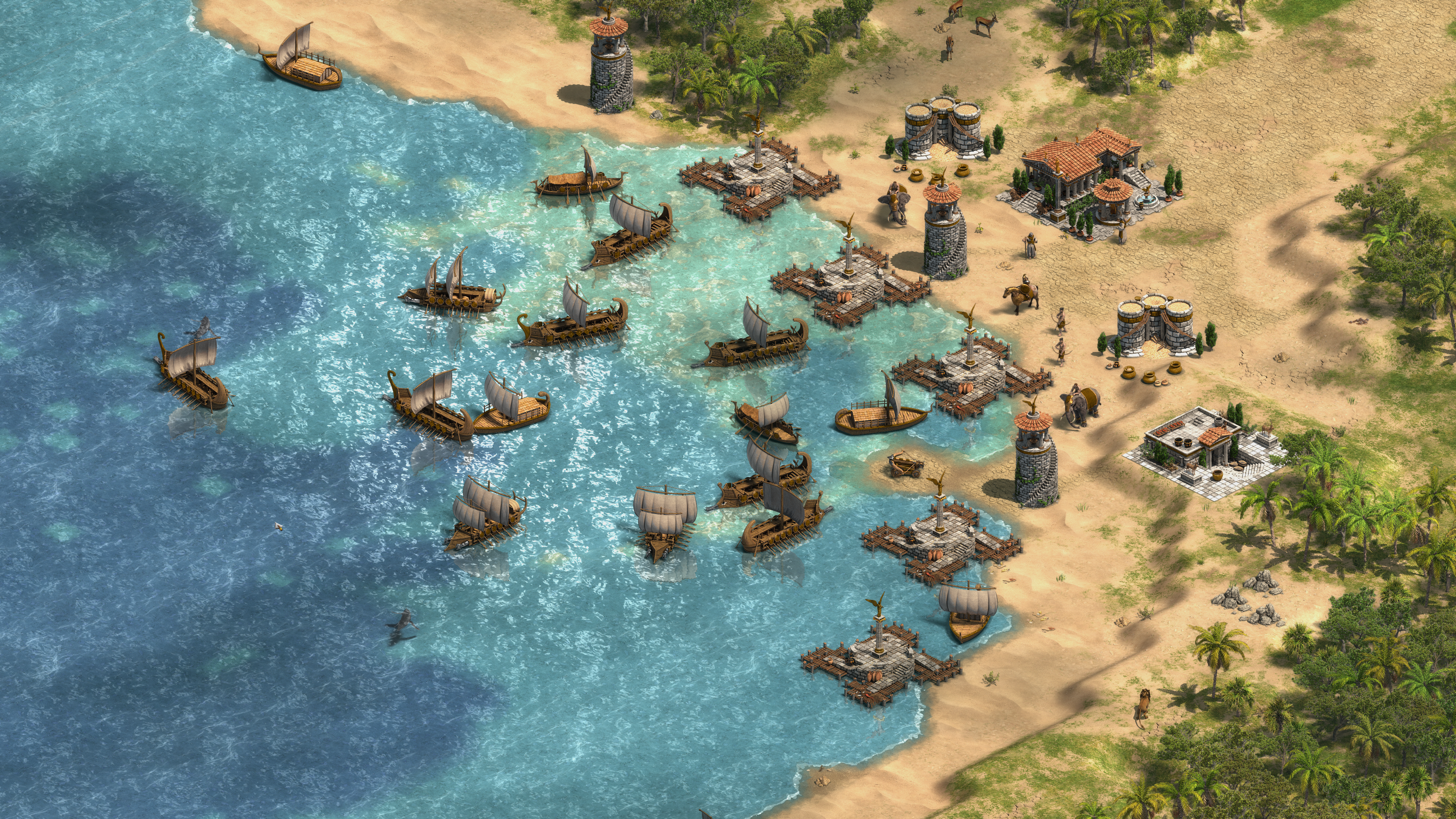 Age of Empires Phoenician Harbor