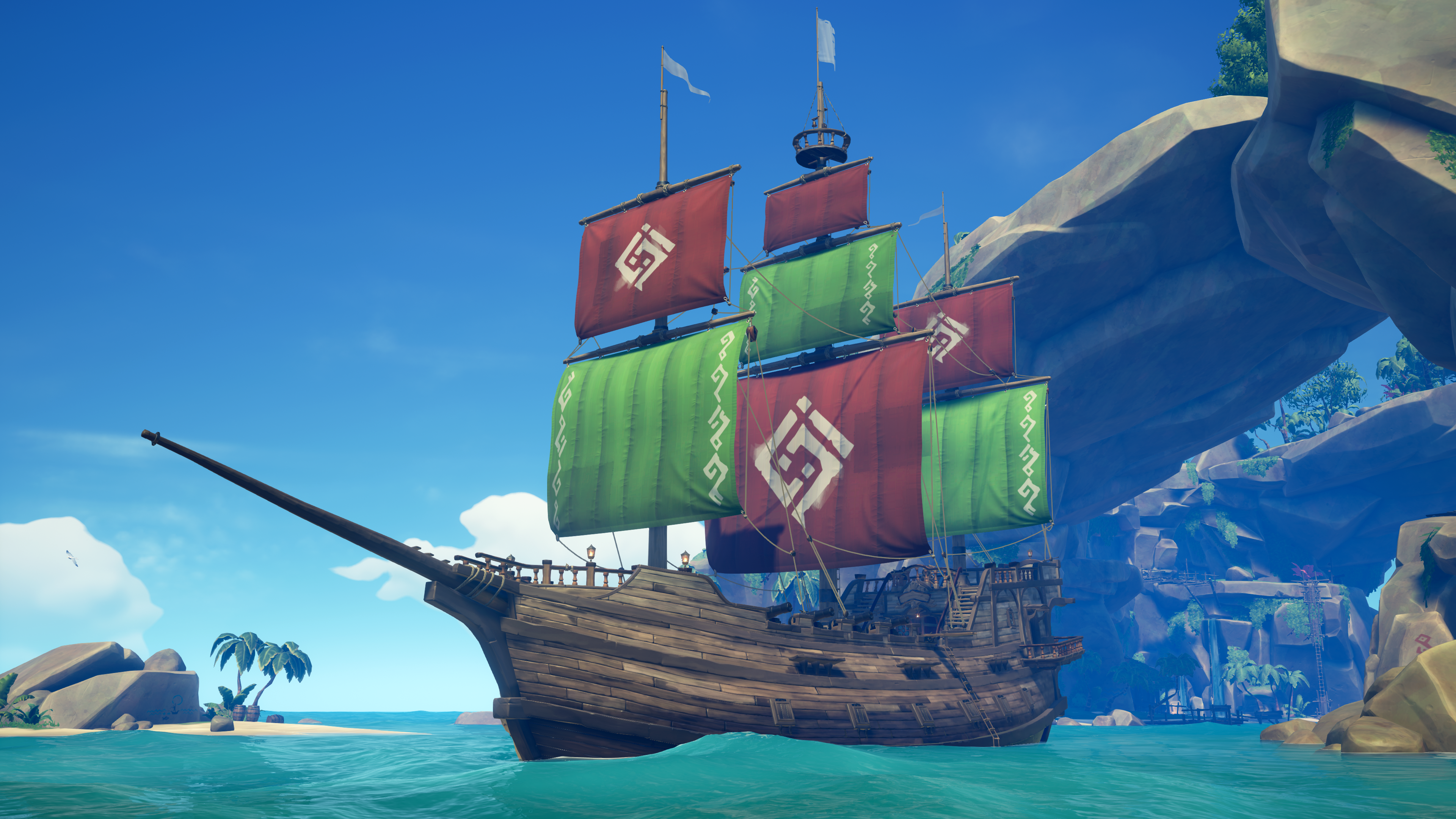 Sea of Thieves Cursed Sails Galleon