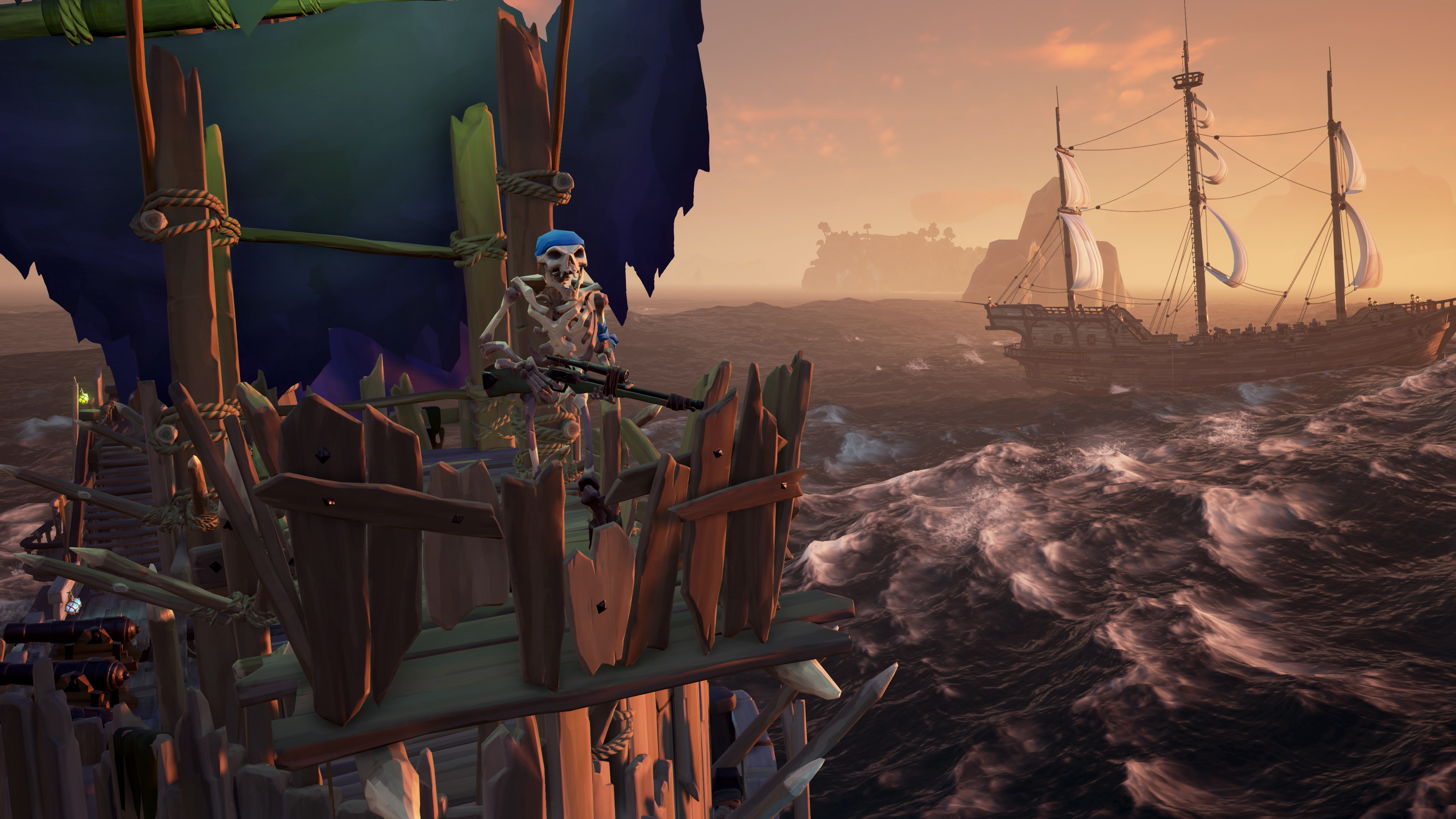Sea of Thieves Cursed Sails Skeleton Sniper
