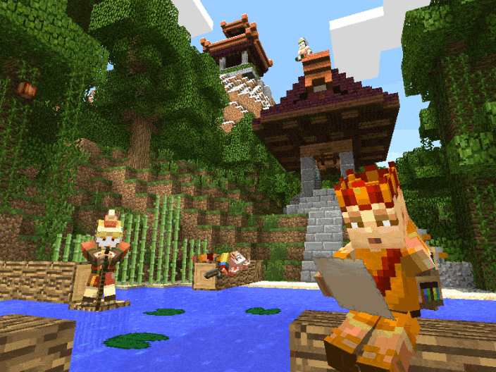 Journey to the West Skin Pack Characters Fishing