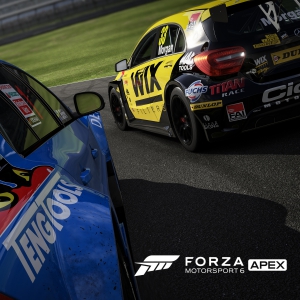Close-up of cars in Forza Motorsport 6: Apex