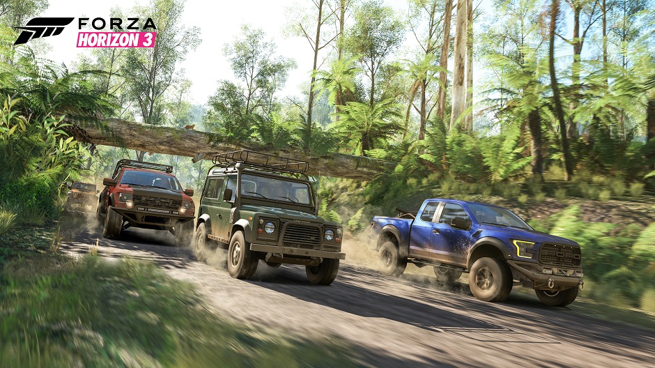 Trucks in Australian Jungle - Forza Horizon 3