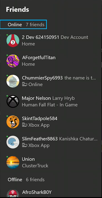 May 2019 Xbox Update Brings Improvements For Friends List