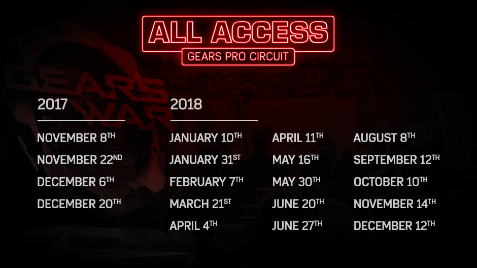 Gears Pro Circuit All Access