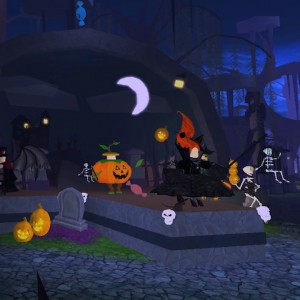Explore A Haunted Amusement Park In Roblox S Hallow S Eve Event On - how to complete the robloxian highschool maze halloween 2018 event