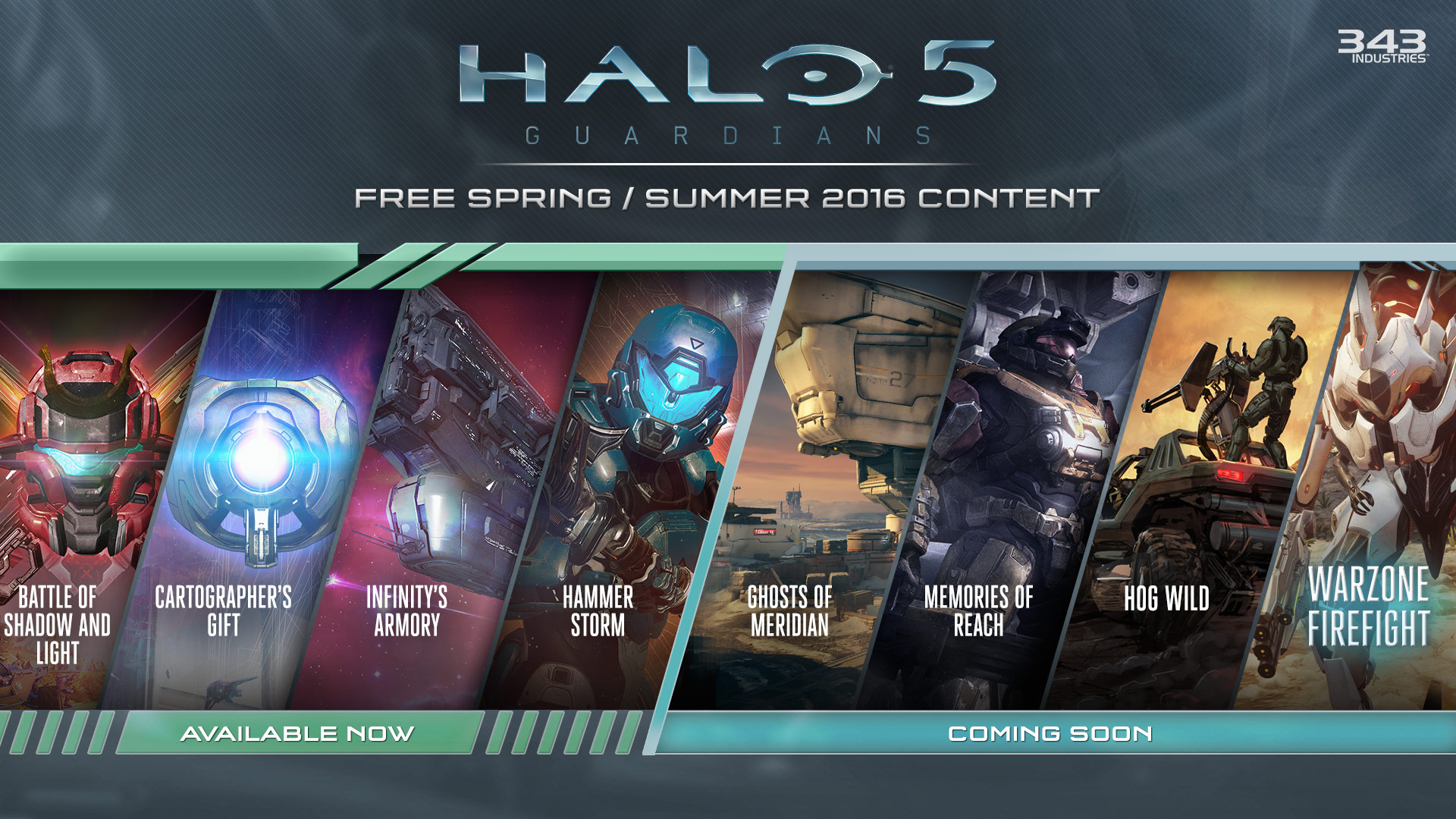 Halo 5 Guardians Free Spring and Summer Content Preview